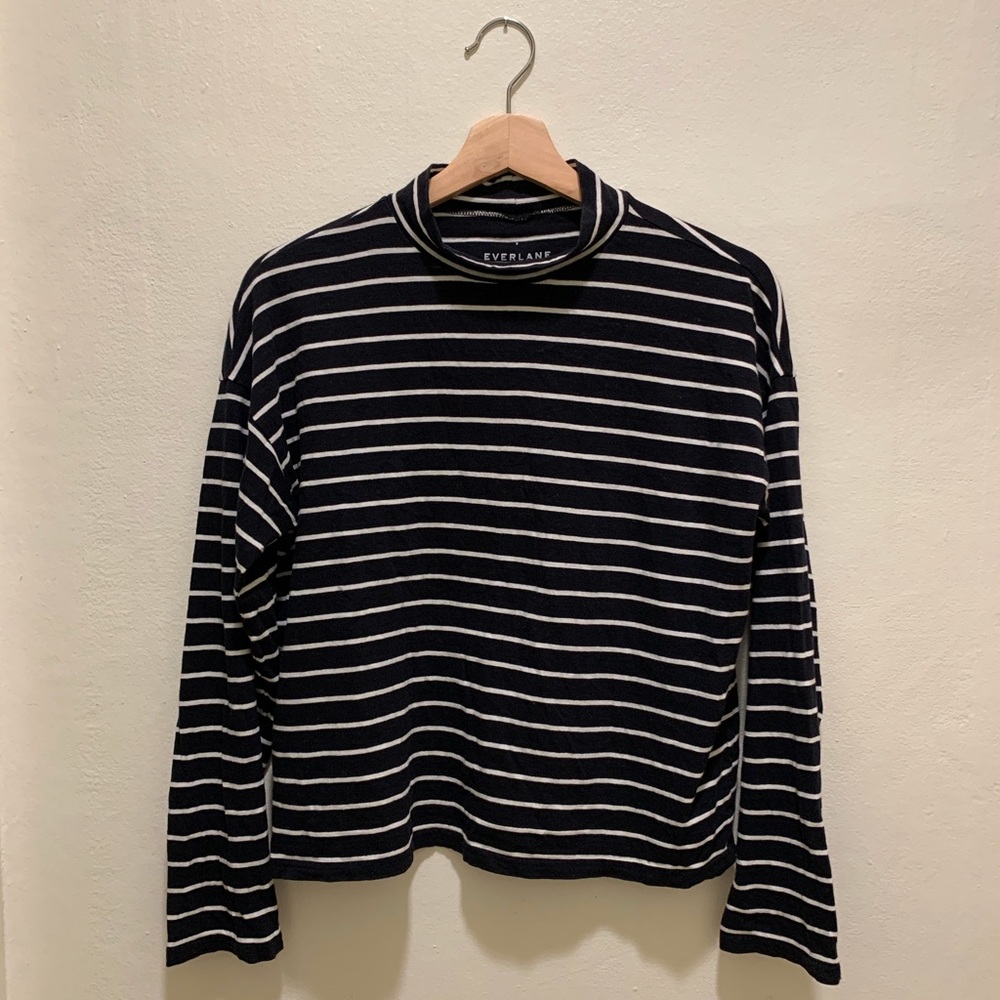 Everlane Square Mockneck Tee